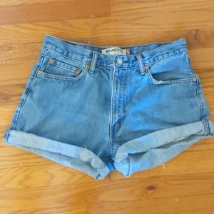 Vintage high waisted Levi's shorts